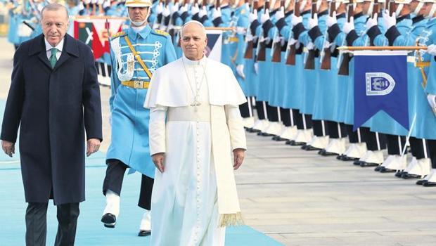 Cumhurbaşkanı Erdoğan Papa 14. Leo’yu Beştepe’de ağırladı: Filistin’e en büyük borcumuz adalettir