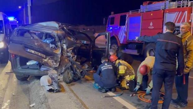 Maltepe'de zincirleme trafik kazası: 4 yaralı