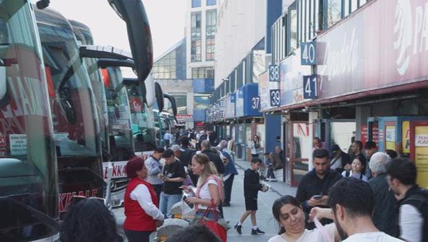 Otogarda Kurban Bayramı hareketliliği; ek seferler konuldu
