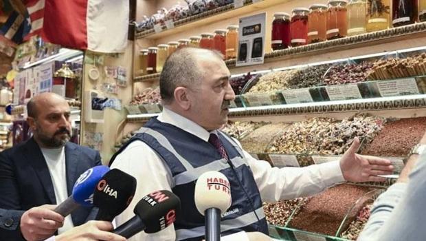 Bayram öncesi Eminönü`nde fahiş fiyat denetimi artırıldı