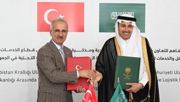 Türkiye ile Suudi Arabistan, lojistik ve demir yolu alanlarında işbirliğine gitti