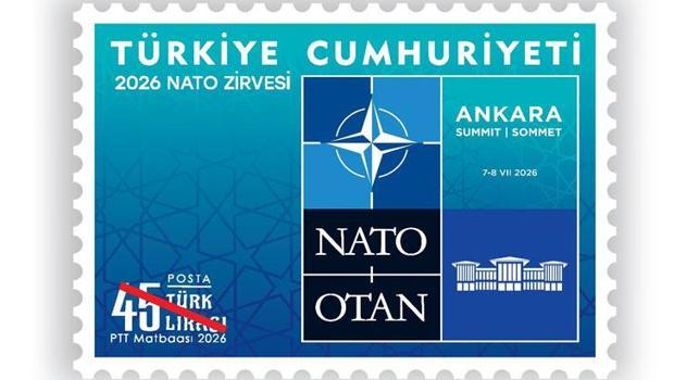 PTT`den 2026 NATO zirvesi için özel pul