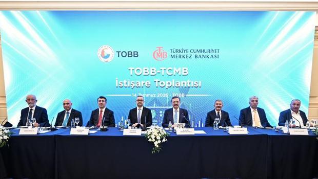 TOBB Başkanı Hisarcıklıoğlu ve TCMB Başkanı Karahan bir araya geldi