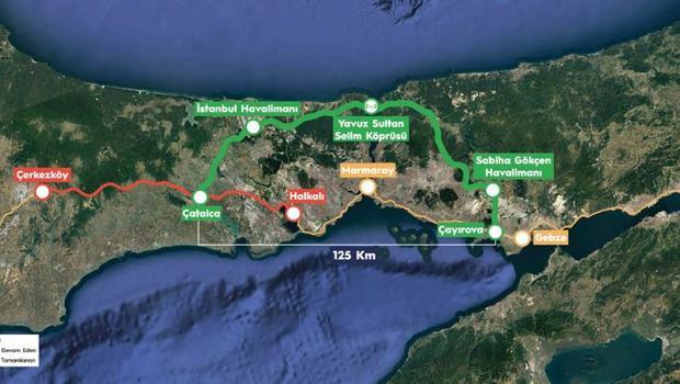 İstanbul Kuzey Demir Yolu Geçişi Projesi`nin ihale tarihi belli oldu