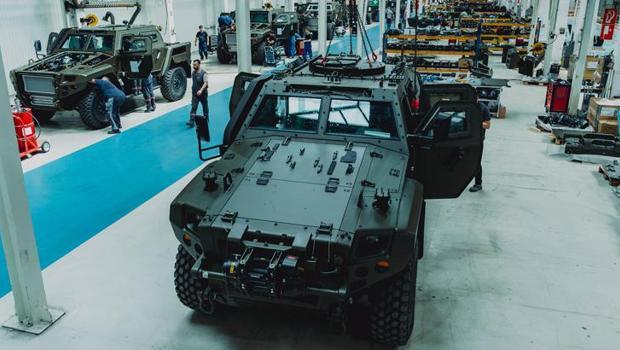 COBRA II 4x4 zırhlı araçların Romanya`ya teslimatı başladı