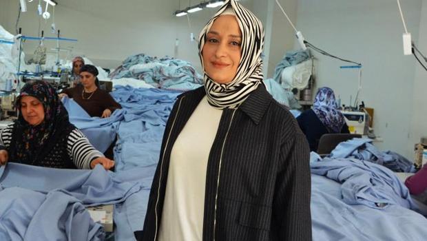 İnegöl`deki atölyeden dünyaya satış: 16 kadına istihdam sağlıyor