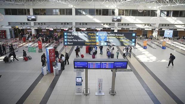 Antalya Havalimanı 7 ayda 19 milyondan fazla yolcuya hizmet verdi