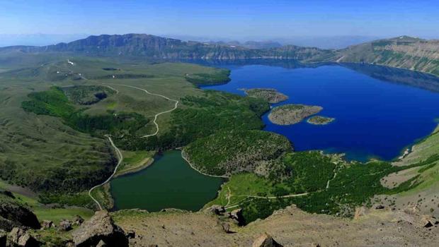 Bitlis`in üç ilçesinin sınırlarındaki alan 'Nemrut Kalderası Milli Parkı' ilan edildi