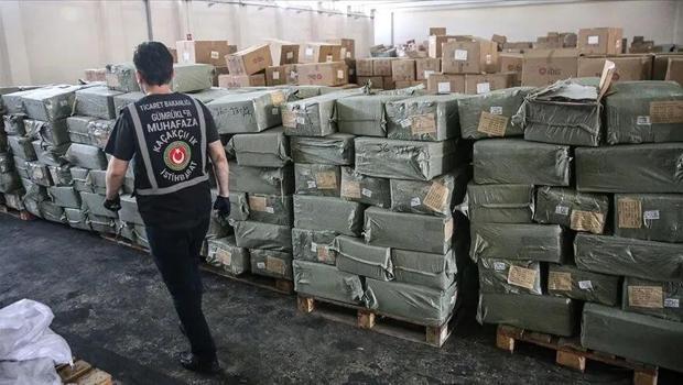 Ticaret Bakanlığı 71,9 milyar liralık kaçak eşya ele geçirdi