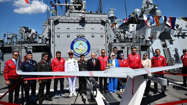 TEKNOFEST Mavi Vatan`da Bayraktar KALKAN DİHA`nın envantere alınmasına yönelik tören düzenlendi