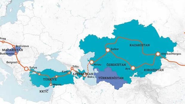 Türkiye ile TDT üyeleri arasındaki ticarette Orta Koridor etkisi: 72,2 milyar dolar