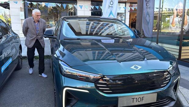 Togg Ayder`in rengini aldı: Rize`de ilgi odağı oldu