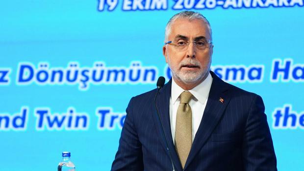 Bakan Işıkhan `İşverenler ve çalışanlarımızın görüşlerini alıyoruz` diyerek açıkladı