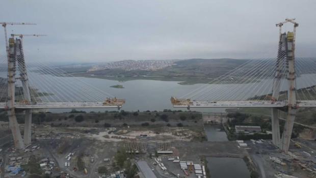 İstanbul`a yeni köprü! 8 şeritli olarak hizmet verecek