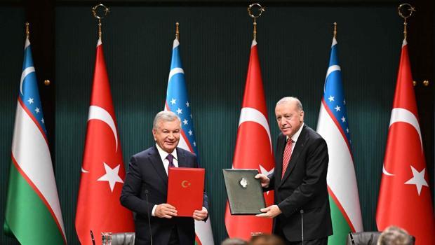 Türkiye ile Özbekistan arasında 5 anlaşma imzalandı