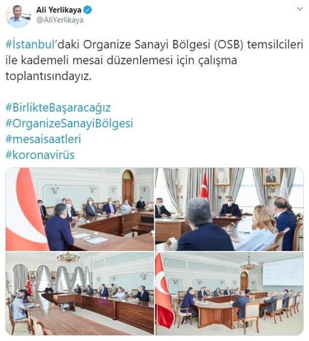 İstanbulda kritik mesai düzenlemesi toplantısı