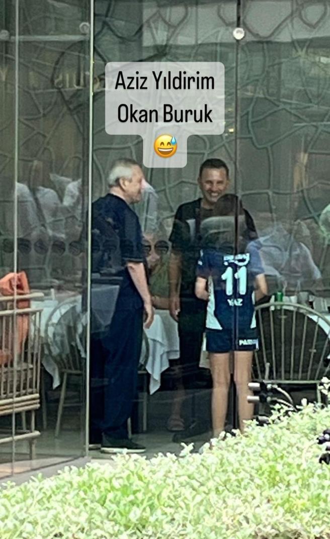 Aziz Yıldırımın iletişim ekibinden Okan Buruk açıklaması