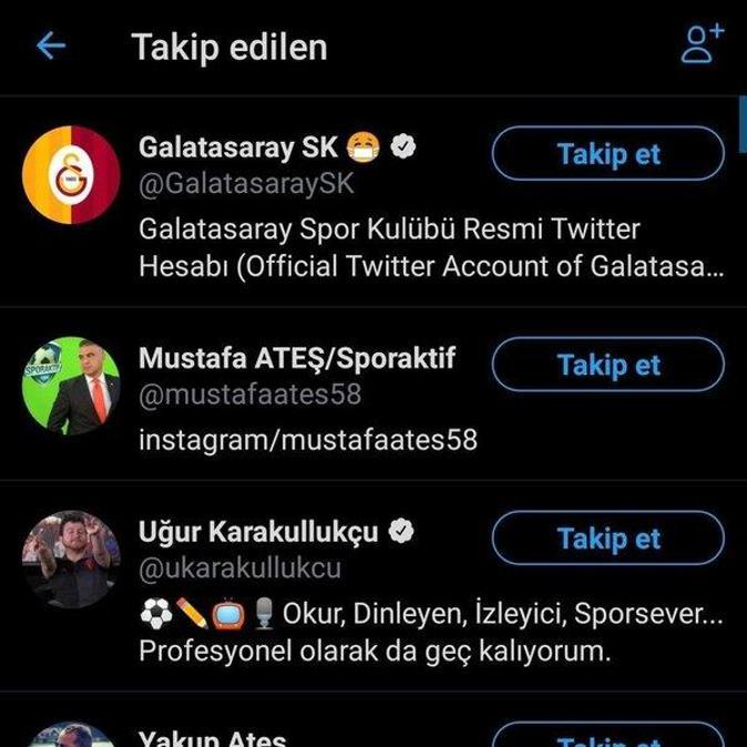 Mert Hakan Yandaş, sosyal medyada Galatasarayı takip etti...