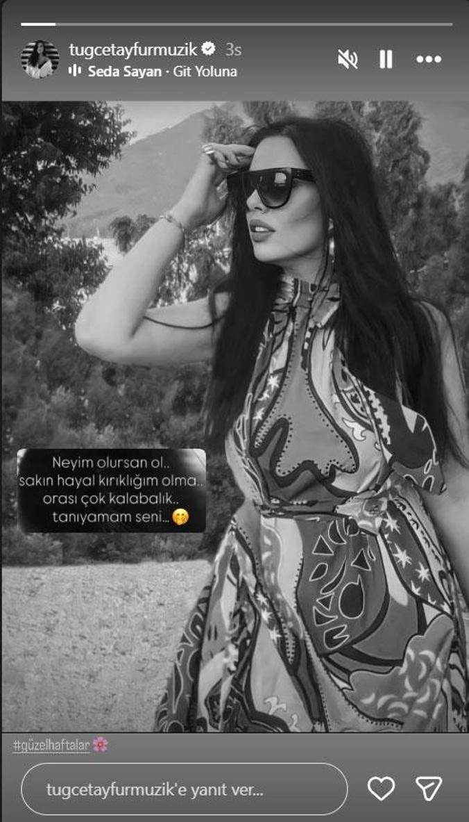 Boşanma aşamasındaki Tuğçe Tayfur’dan dikkat çeken paylaşım