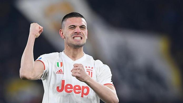 Juventusta Merih Demiral sevinci