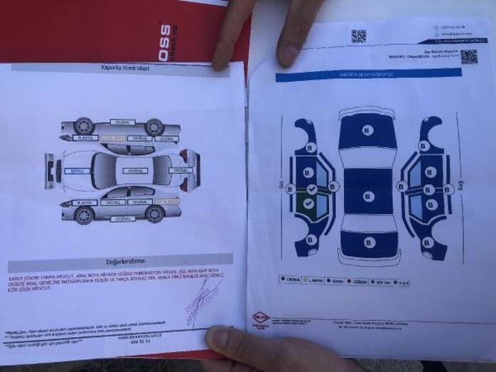 Aracını satmak için ekspertize götürdü Hayatının şokunu yaşadı