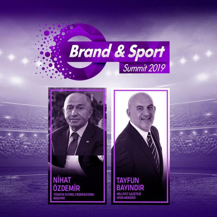 TFF Başkanı Nihat Özdemir, Brand & Sport Summit sahnesinde