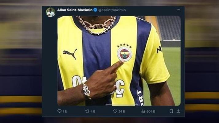 Fenerbahçenin yeni yıldızı Saint Maximin hızlı başladı Olay cevap: Ağla iyi gelir