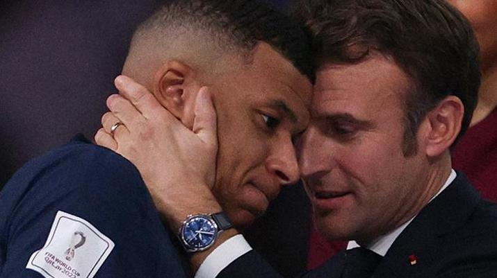 Dünya Kupası finali sonrası Kylian Mbappe, Emmanuel Macronu tersledi