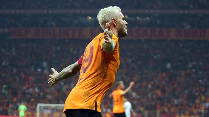 Galatasaray-Beşiktaş derbisine damga vuran Icardiye övgüler yağdı