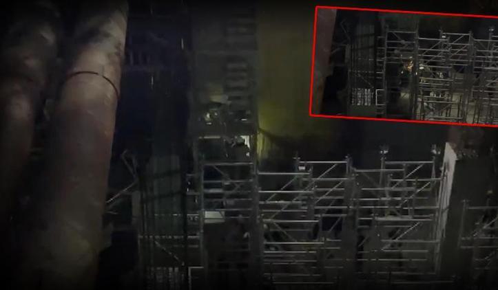 Beyoğlu'nda metro inşaatında çökme! Göçük altında kalan işçiler kurtarıldı