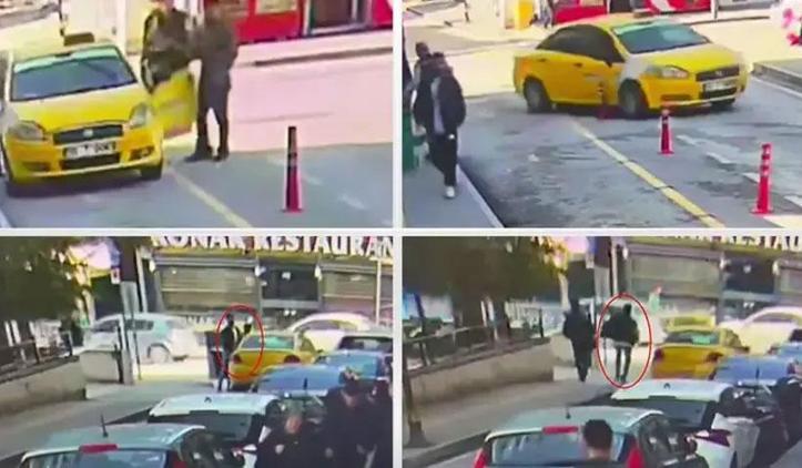Burdur’da film sahnesini aratmayan anlar! Çalınan taksinin peşinden koşup aracını geri aldı