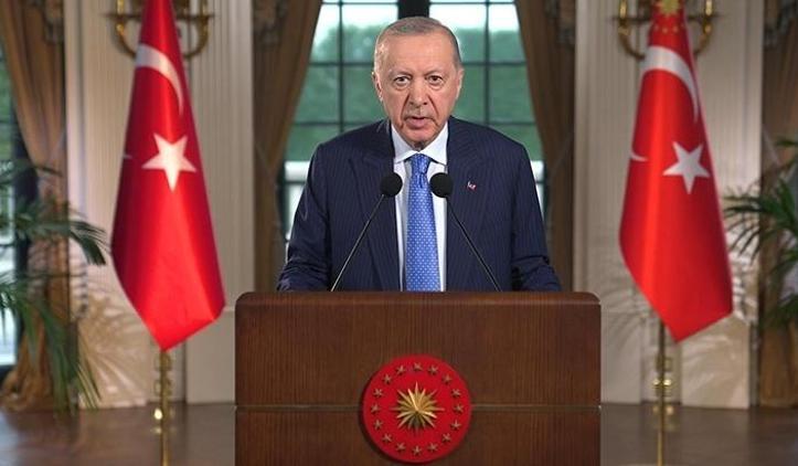 Cumhurbaşkanı Erdoğan'dan 'Türk Günü Yürüyüşü' mesajı