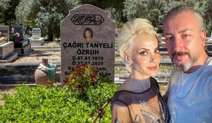 Tanyeli'nin eşinden duygu yüklü paylaşım! Mezardaki rüzgar gülü detayı kahretti