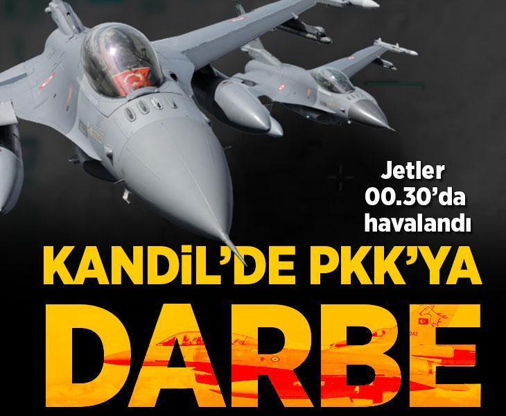 Kandil'e hava harekatı! Terör örgütüne ağır bir darbe vuruldu