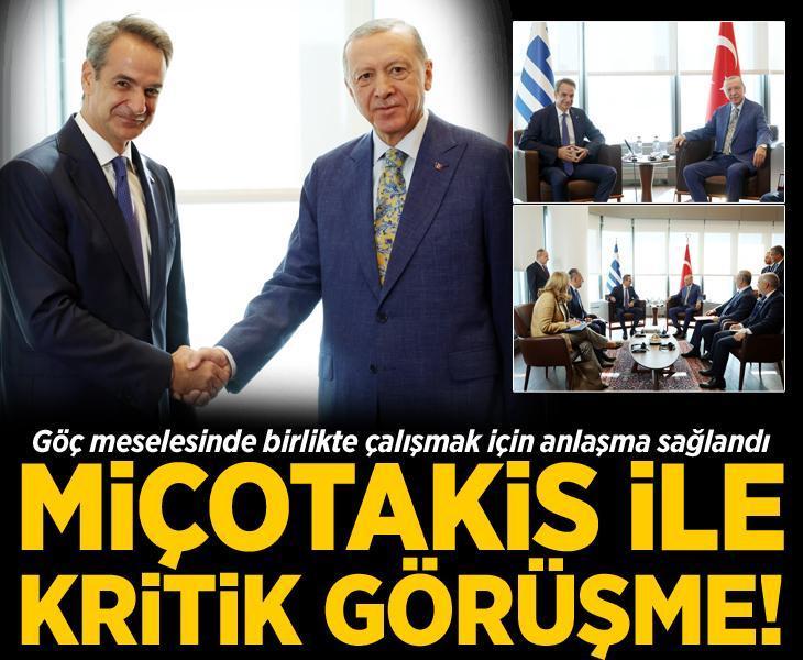 ABD'de Erdoğan - Miçotakis zirvesi! İki lider önemli konularda anlaşma sağladı