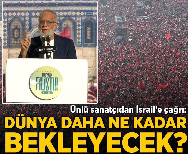 Ünlü sanatçıdan İsrail'e çağrı: Dünya daha ne kadar bekleyecek?