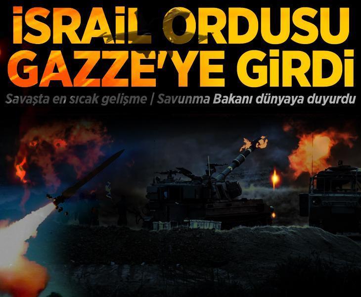 İsrail'den son dakika açıklaması: Ordu Gazze Şehir Merkezi'nde