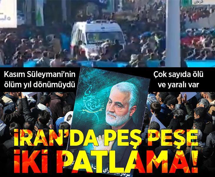 Son dakika... İran'da peş peşe patlamalar