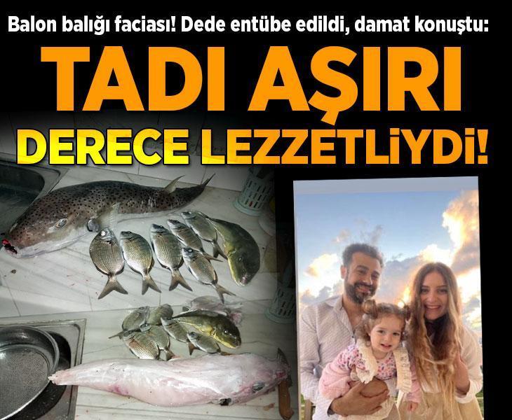 Balon balığı faciası! Dede entübe edildi, damat konuştu: Tadı aşırı derece lezzetliydi