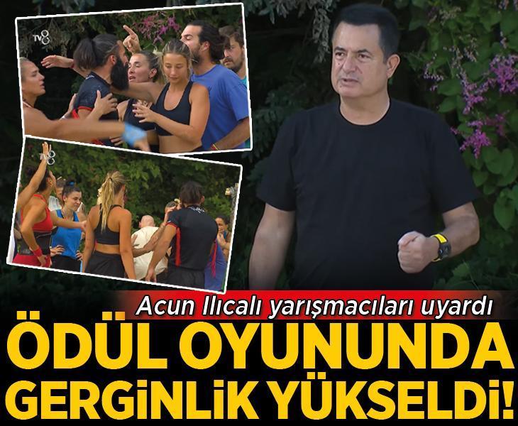 Survivor All Star'da ödül oyununda gerginlik yükseldi! Acun Ilıcalı uyardı