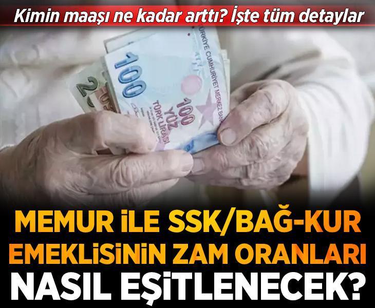 Memur emeklisi ile SSK, Bağ-Kur emeklisi neden aynı zammı almadı?