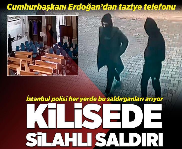 Son dakika... Sarıyer'de Santa Maria Kilisesi'nde silahlı saldırı: 1 ölü