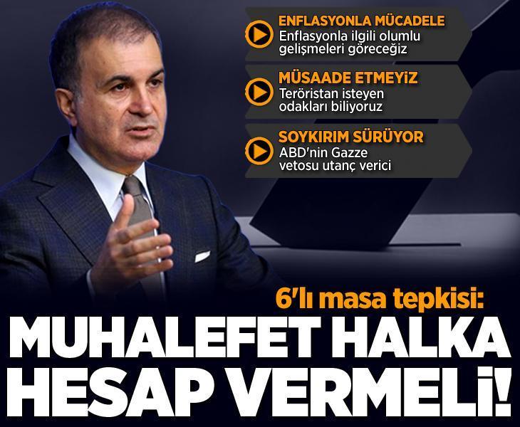AK Parti Sözcüsü Çelik'ten muhalefete tepki: Oy istemeden önce halka hesap vermeliler
