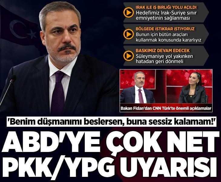 Bakan Fidan'dan CNN TÜRK'te önemli açıklamalar