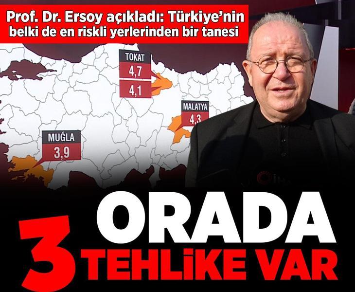 Türkiye'nin belki de en riskli yerlerinden bir tanesi! Şükrü Ersoy'dan deprem yorumu: Orada 3 tehlike var