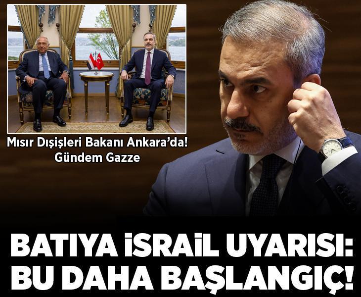 Dışişleri Bakanı Fidan: Gazze krizi küresel fay hatlarını tetikliyor