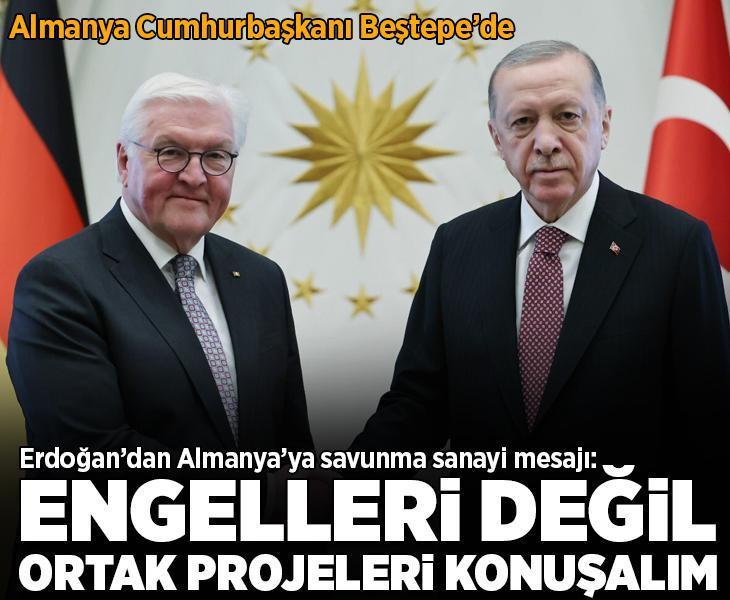 Son dakika: Ankara'da kritik zirve... Erdoğan ve Steinmeier'den önemli açıklamalar