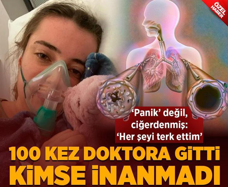 100 kez doktora gitti, kimse inanmadı! 'Panik' değil, ciğerdenmiş: 'Her şeyi terk ettim'