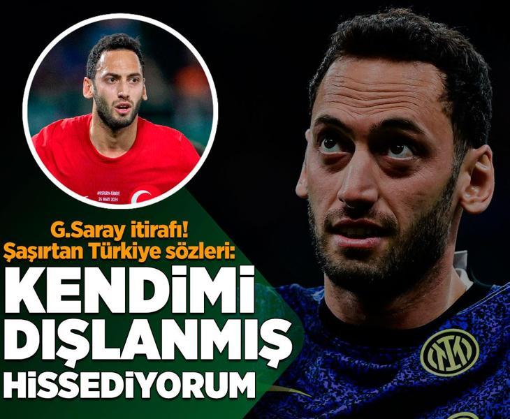 Çalhanoğlu'ndan G.Saray itirafı! 'Dışlanmış gibi hissediyorum'