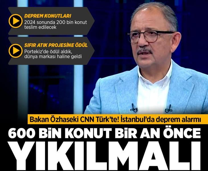 Bakan Özhaseki'den önemli açıklamalar